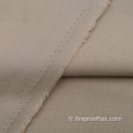 Tissu de coton lavé par carte en fil à twill ignifuge